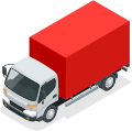 トラックのイラスト