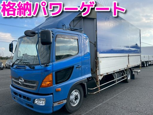 日野 中型ワイド  ホロウイング TKG-FD9JLAA